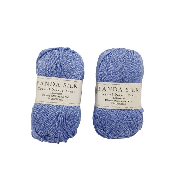 2 Panda Silk Crystal Palace Yarns Fingering Weight Merino Bamboo Wool, Silk 3007 - Picture 2 of 5